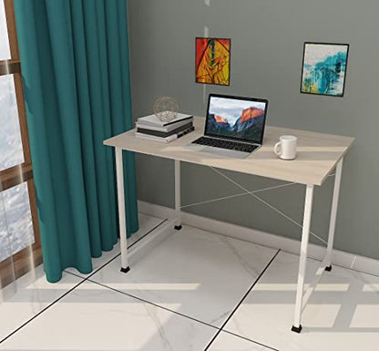 Bowzar Computer Table Study Table Modern Study Desk Laptop Table for Home & Office