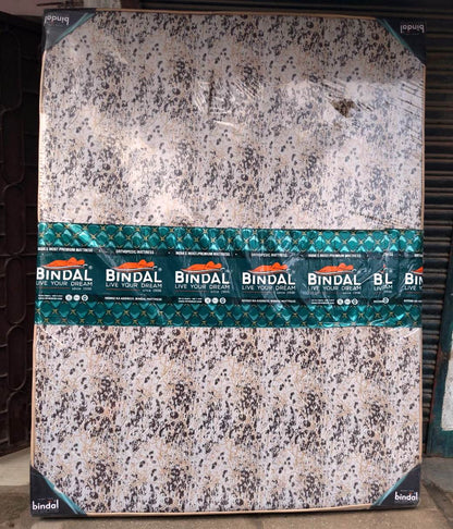 Bindal Welcome DLX 5 Inch Mattress Queen Size 60X72 Inch 5X6.5 Feet