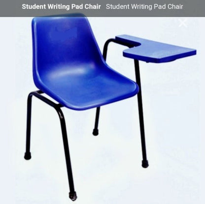 Bowzar Half Writing Chair Iron Blue